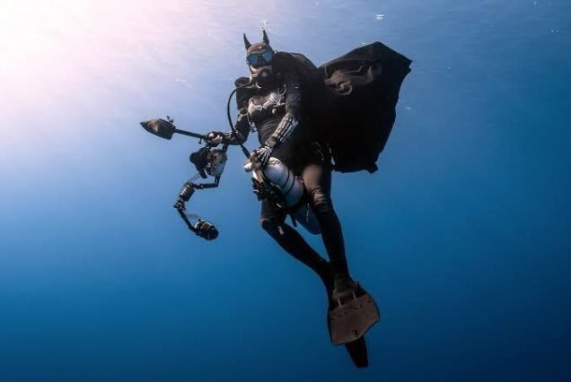 Diving trip with Batman